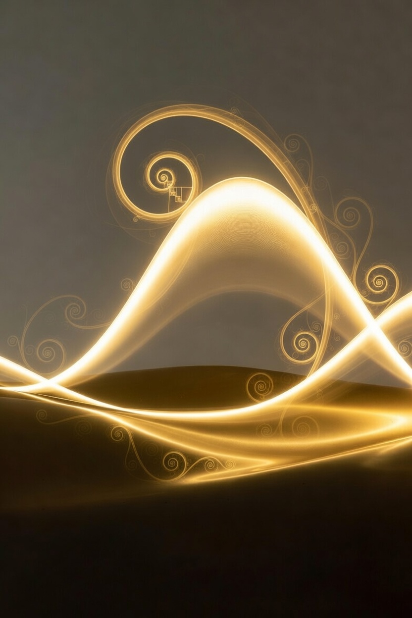 Golden harmonic waves